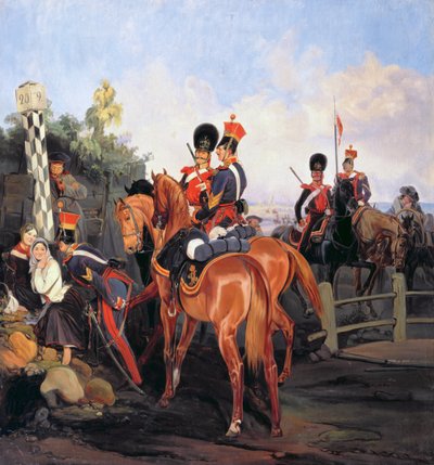 Alla pietra miliare, 1859 da Bogdan Willewalde